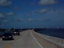 Driving the 7 mile bridge florida keys