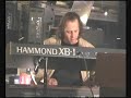 Leon Kuijpers demontrating the Hammond XK-2