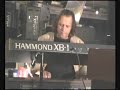 Leon Kuijpers demontrating the Hammond XK-2