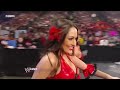 Maryse vs. Brie Bella With/ Nikki Bella - Monday Night Raw 1/4/10