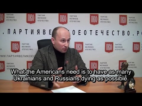 Donbass prevents full Ukraine-Russia war. Nikolai Starikov