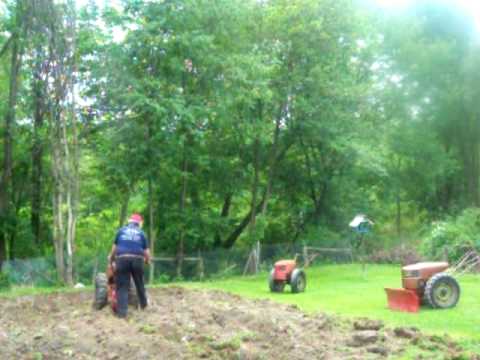 david bradley tractor - Just finishing up putting in the 2010 garden had to use