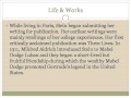 gertrude stein biography summary gertrude stein biography summary