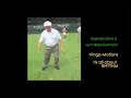 lynn blake explains hinge motion and rhythm- this was not part of the lessons taught to the barclay clients but essential golfing machine principals. this may take a while to incubate.