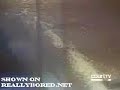 Three Wheeled Car Engulfed in Sparks Slams into Cement Wall