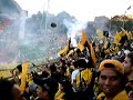 Clásico Caracas-Táchira! Así se recibe a nuestro Aurinegro!