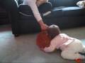Baby Goes Hulk Hogan on Poor Cat Baby Goes Hulk Hogan on Poor Cat