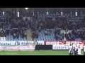 Malmo FF fans singing before game against Metalist