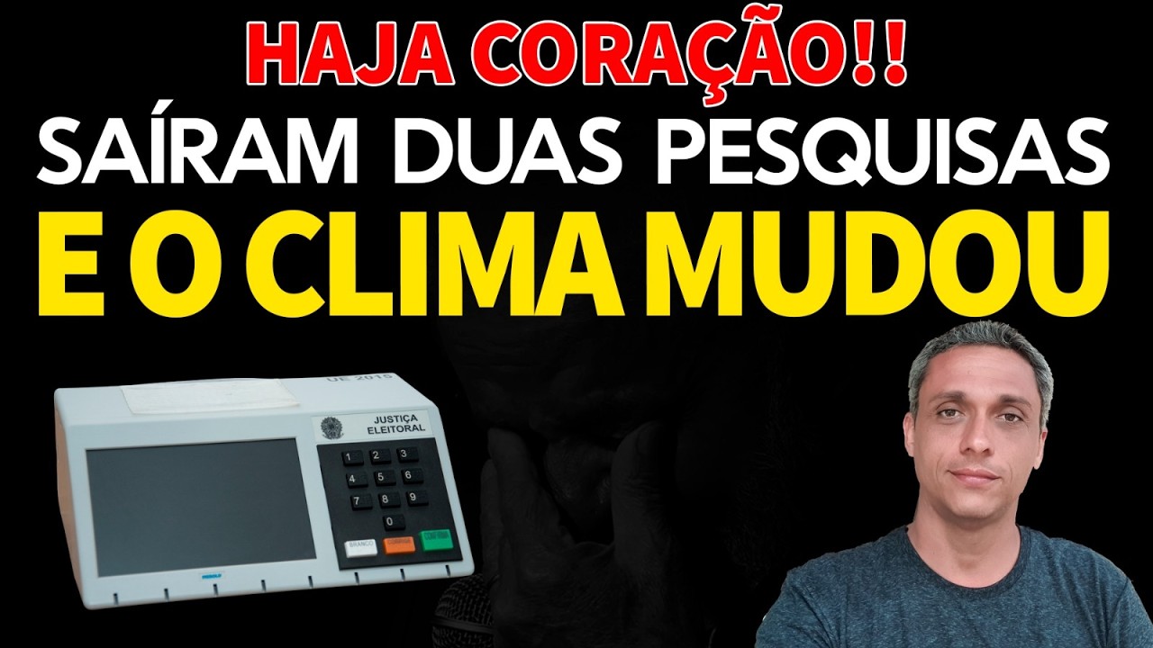 HAJA CORAÇÃO!! ACABA DE SAIR DUAS PESQUISAS PARA O SENADO EM GOIÁS