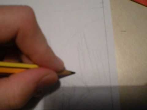 how to draw northern lights