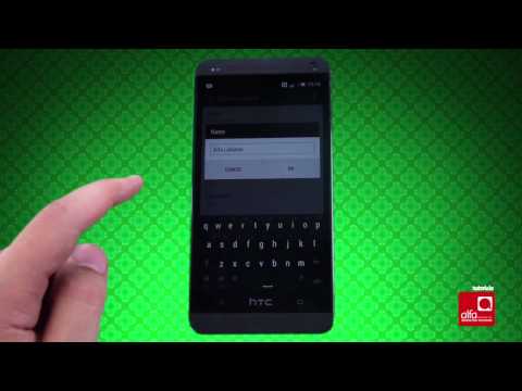 كيف تدخل إعدادات الإنترنت التابعة لألفا على هاتف HTC