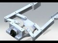 4 Bar Linkage End Effector, Robot Gripper Animation