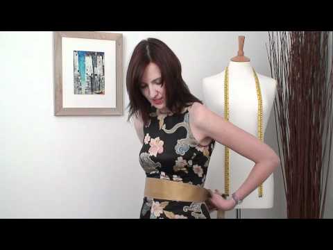 how to tie an obi belt fashion