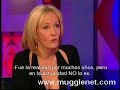 JK Rowling Interview with Jonathan Ross Parte 2 JK Rowling Interview with Jonathan Ross Parte 2