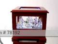 videos de Mr. Christmas Crystal Snowman Showcase Music Box