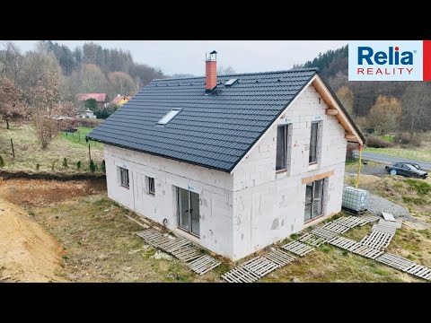 Video Prodej rozestavěného nízkoenergetického domu v Břevništi obec Hamr na Jezeře
