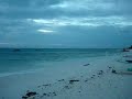 Amanpulo beach at sunset