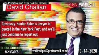 #CNNTapes: CNN Execs SPIKE COVERAGE Of New York Post Hunter Biden Laptop Bombshell
