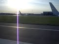 A hard landing: Luebeck, Germany to Stansted, England