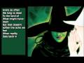 I'm Not That Girl - Wicked - Karaoke/Instrumental [w/ lyrics]