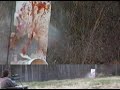Catsup Spreading With a Barrett 50 BMG Sniper Rifle.