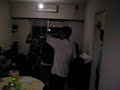 Bailando colombiano en casa