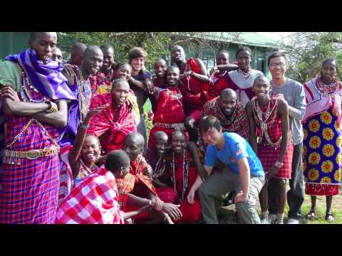 Kenya, on the Masai Mara Lion, Wildlife research and conservation project.
