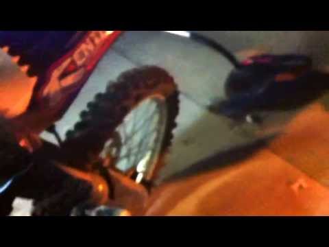 how to bleed yz250f front brakes