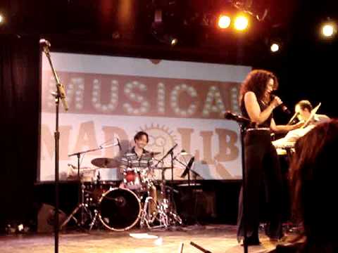 Daphne Rubin Vega - Daphne Rubin-Vega (with a little help from Anthony Rapp) singing Out Tonight from Rent: Madlibs style!