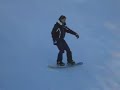 Ally sullo snowboard