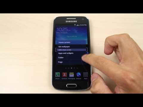 how to change home screen on galaxy s4