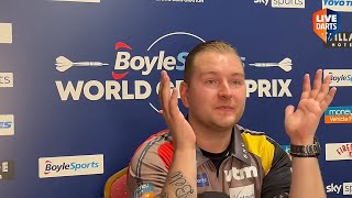 Mike De Decker DEFIANT after reaching Grand Prix semis: “I'm not thinking about it – no chance!”