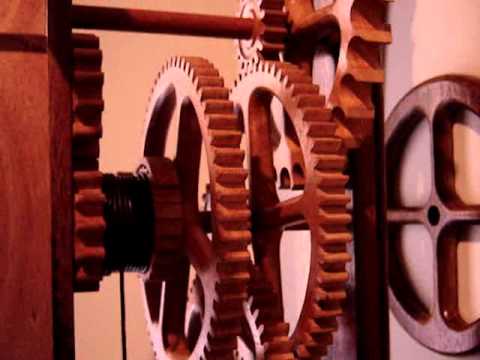 Brian Law - My first wood clock design by Brian Law
