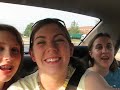 Lizzie Birthday  car ride