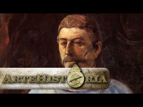 Autorretrato, en Golgotha, de Gauguin