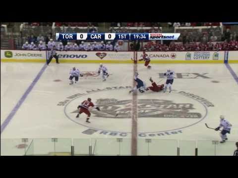 Dion Phaneuf Destroys Tuomo Ruutu - Jan 24th 2011 (HD)