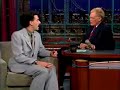 Borat Meets David Letterman