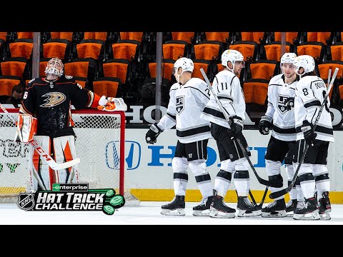 Adrian Kempe Hat Trick vs Ducks
