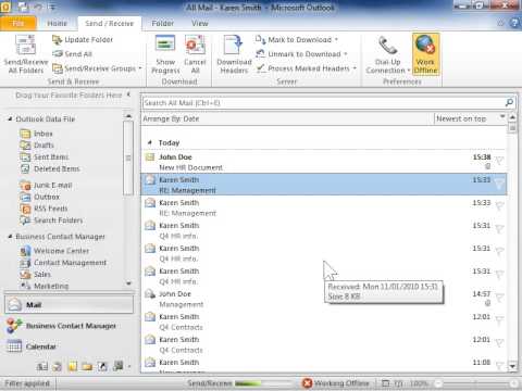 how to turn outlook online