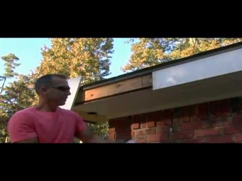 how to repair soffit