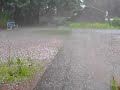 Hail in Japan june 28,2006