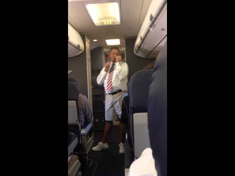 Southwest Flight Attendant Safety Speech
