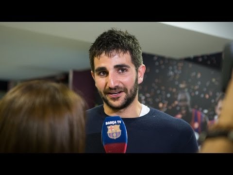 Entrevista a Ricky Rubio en el Palau