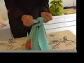 Furoshiki Wrapping-Gourd Shaped Sake Bottle-