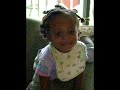 Toddler Michal Zoe Gets Holy Ghost