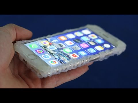 Wie man eine Telefonabdeckung machen - mit Heißkleber