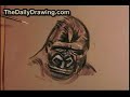 Painting an Ape (Time Lapse)