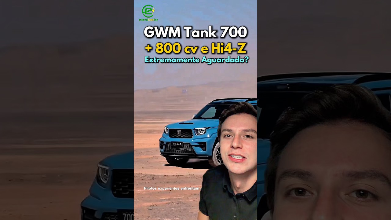 GWM Tank 700 de + 800 cv já está em Testes no Deserto: Rally Taklimakan