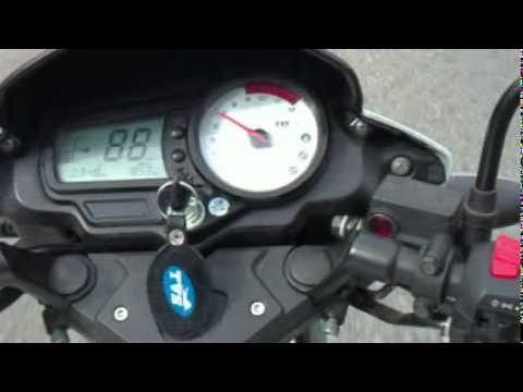 rippin my rtr180 in mysore road