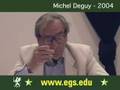 videos de Michel Deguy. Poetry. European Graduate School 2004 4/9